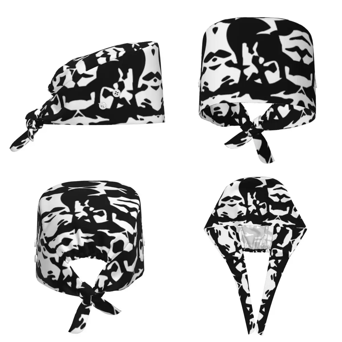 Funyarinpa Zero Escape Junpei 999 9 Hours 9 Persons 9 Doors Scrub Hat Doctor Working Surgical Cap Adjustable Nursing Caps