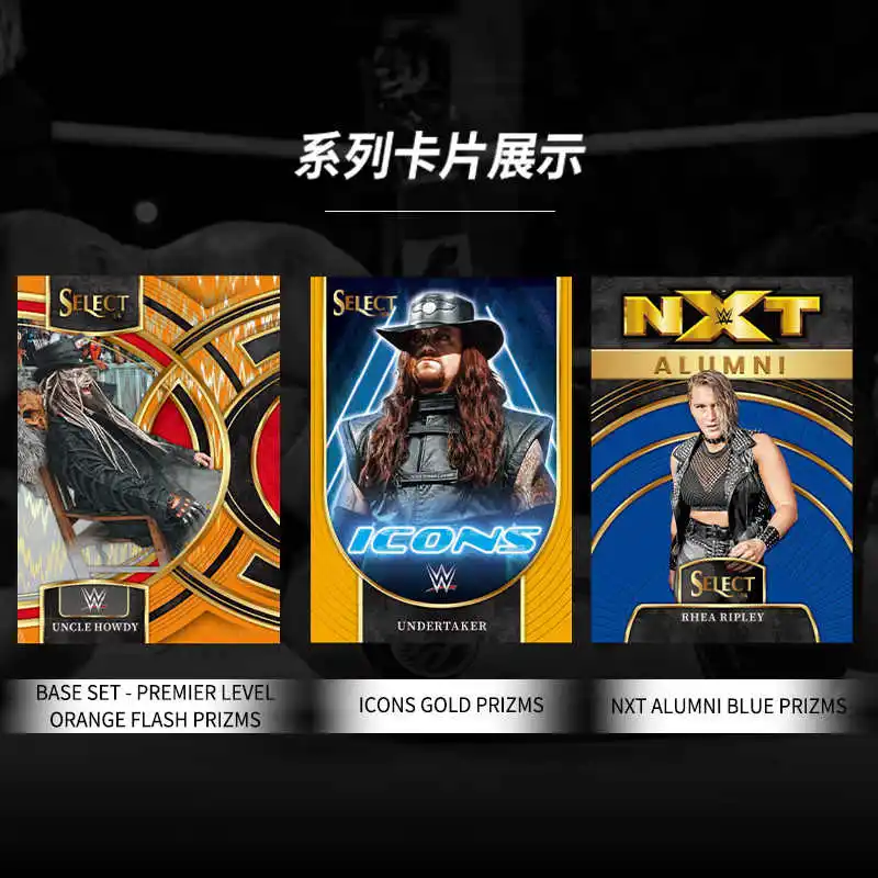 2024 Panini Select Prizm WWE Card Blaster Hobby Genuine Trading Cards Game Toys Holiday Birthday Gifts for Boys Girls view 2