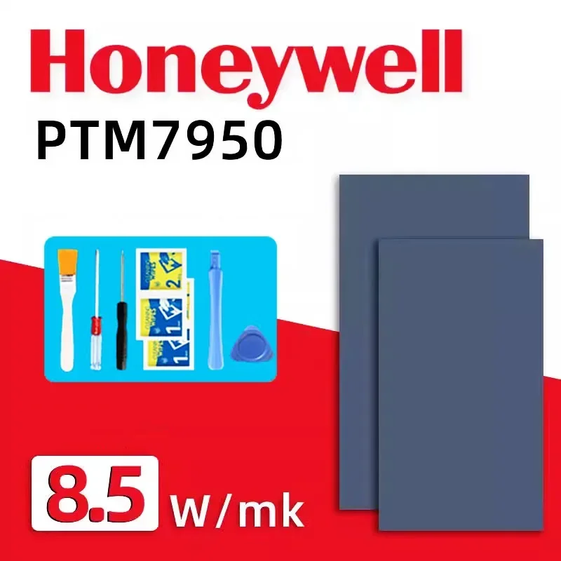 

Honeywell PTM7950 Термопрокладка, видеокарта процессора ноутбука, графический процессор, фазовое охлаждение, силиконовая смазочная прокладка, прокладка термопрокла