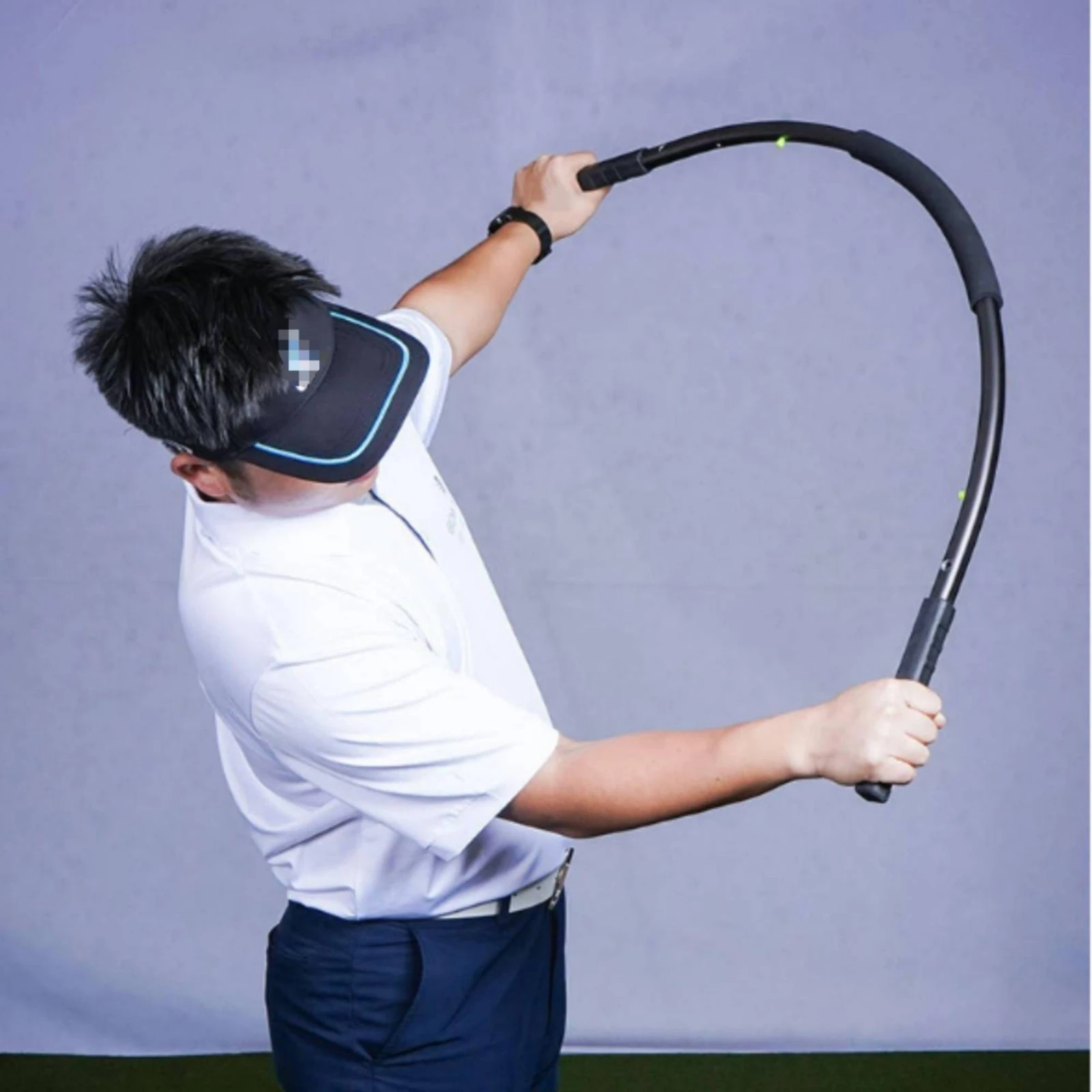 Golf Swing Coach Warm-up Tool Golf Posture Coach Swing Practice Stick Flexible Design Sports Gear Long-Lasting Construction