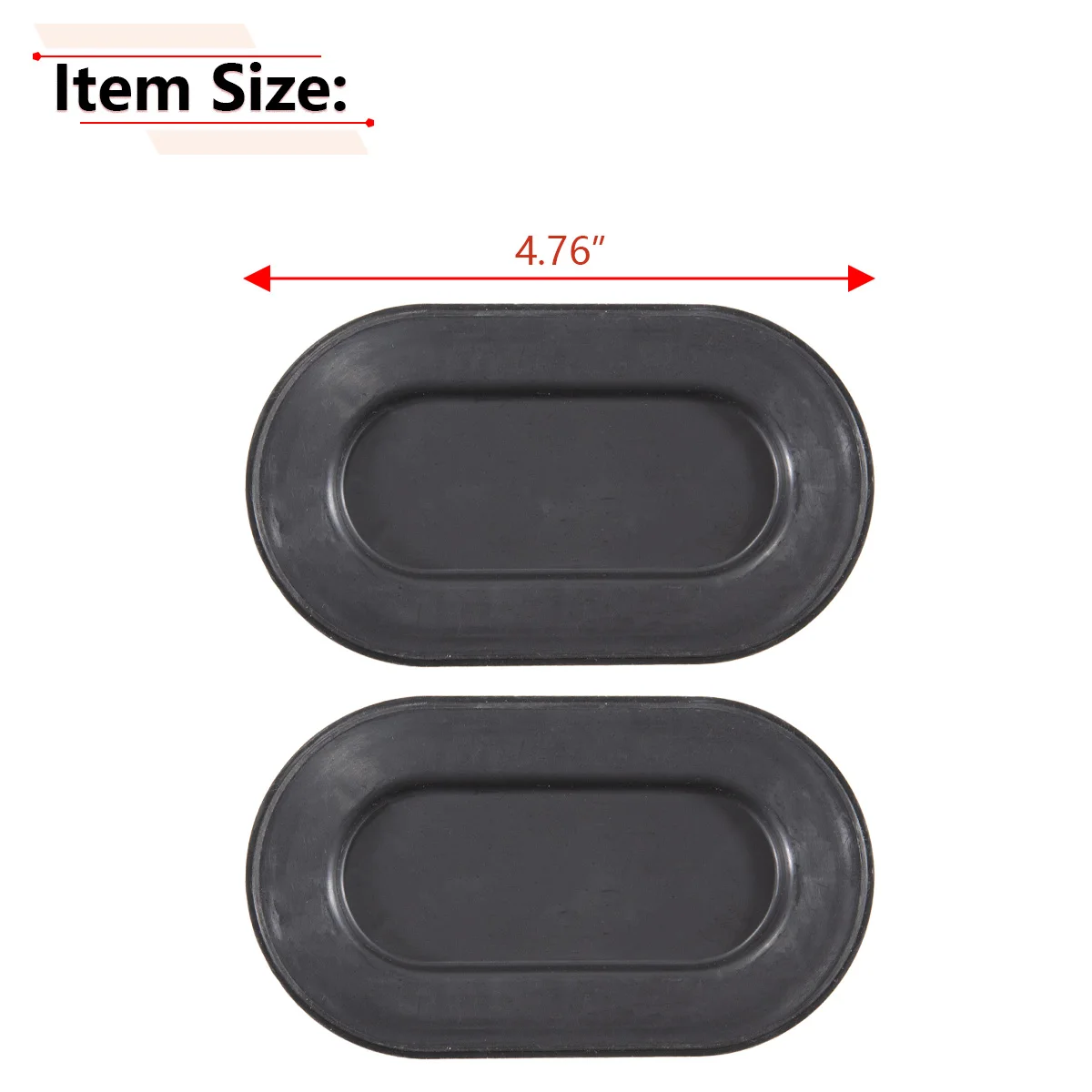 Truck Bed Oval Drain Plug Cover Cap For Ford F150 1999-2018 | F-250 F-350 Super Duty 2017-2018 4L3Z-99277B76-AA