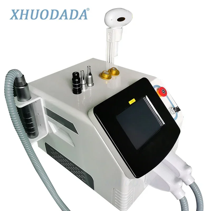 2 in 1 808 diode Laser permanent hair removal q switched nd yag portable picosecond laser tattoo removal machine