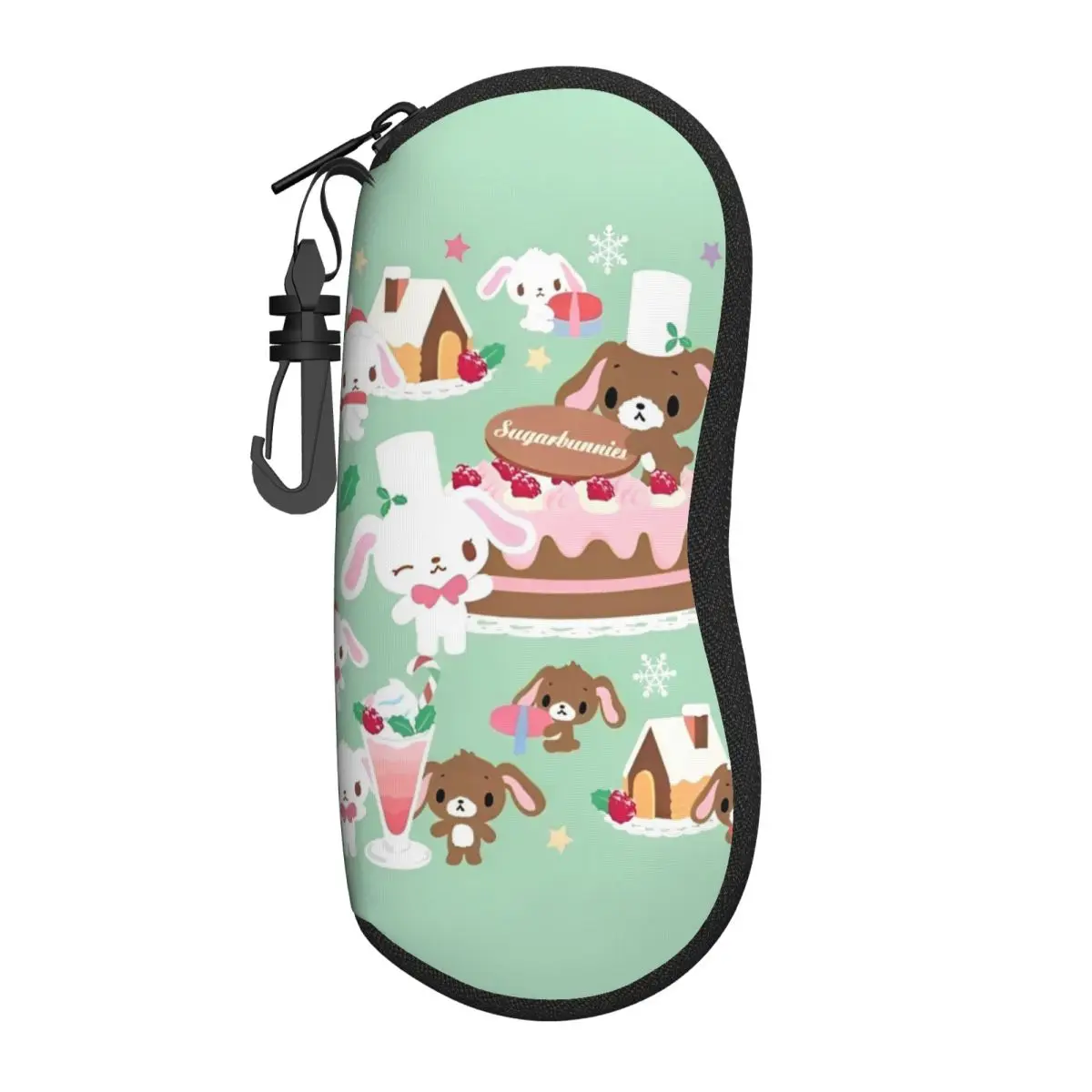 

Cute Sugarbunnies Glasses Case Unisex New Glasses Protector Print Eyeglasses Box