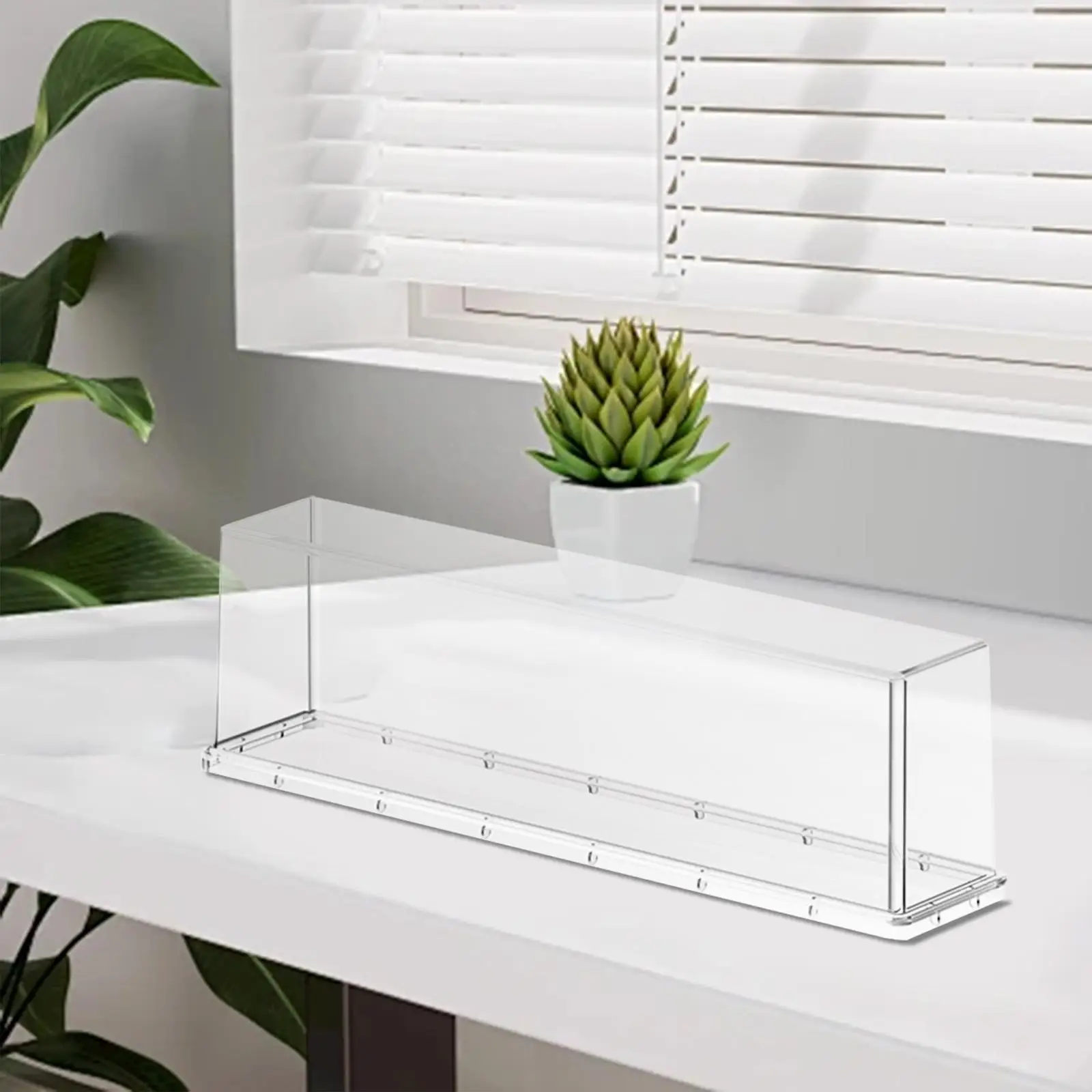 Vitrine Gemakkelijke toegang voor verzamelobjecten Stapelbare transparante opbergorganisator voor modellen Speelgoed Beeldjes Miniatuur aanrecht