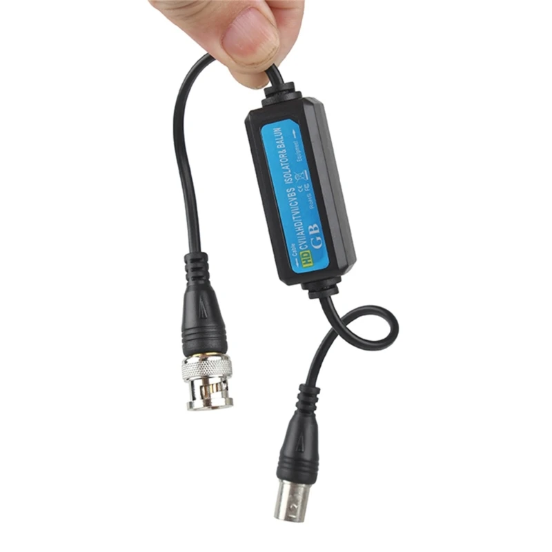 M17B Câmera Segurança Video Ground Loop Isolador BNC Macho para Fêmea Adaptadores Conector