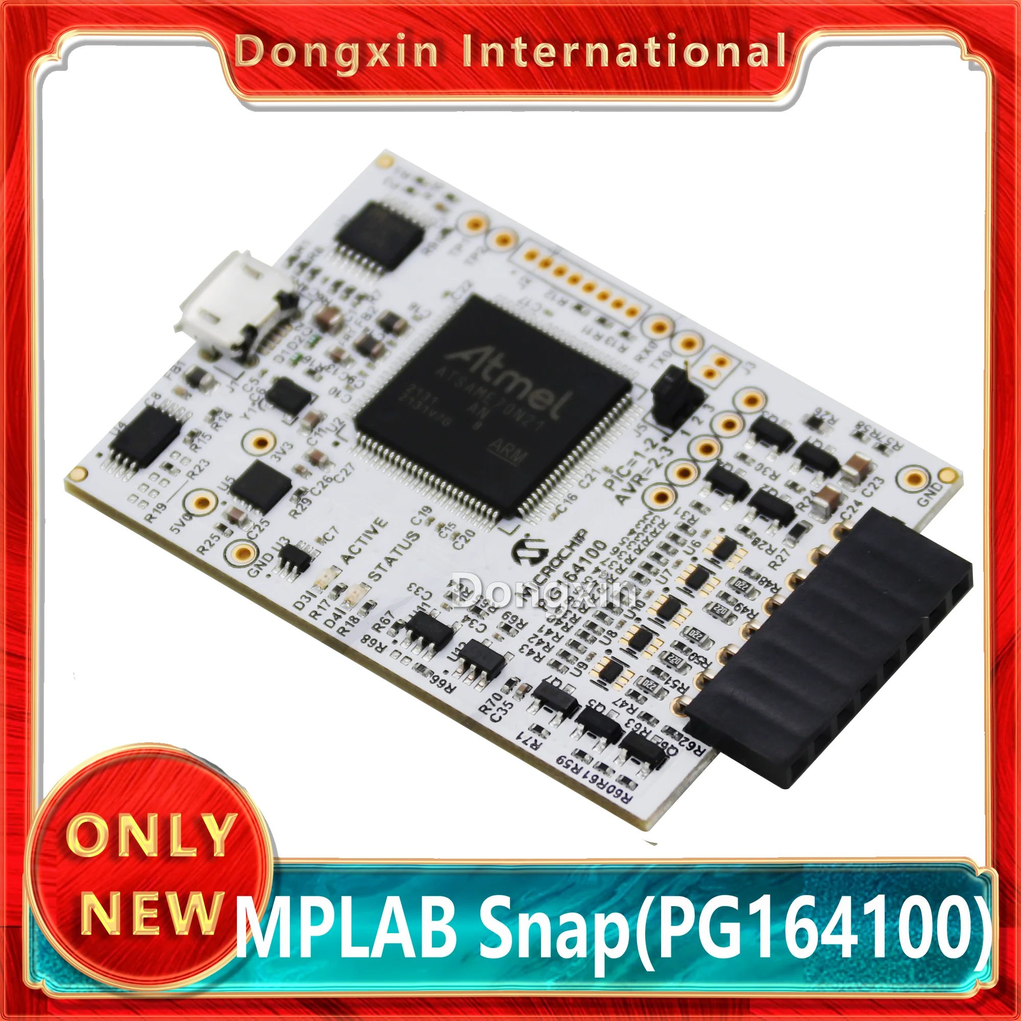 

MPLAB Snap PG164100 In-Circuit Debugger for PIC and AVR MCU Simulation download