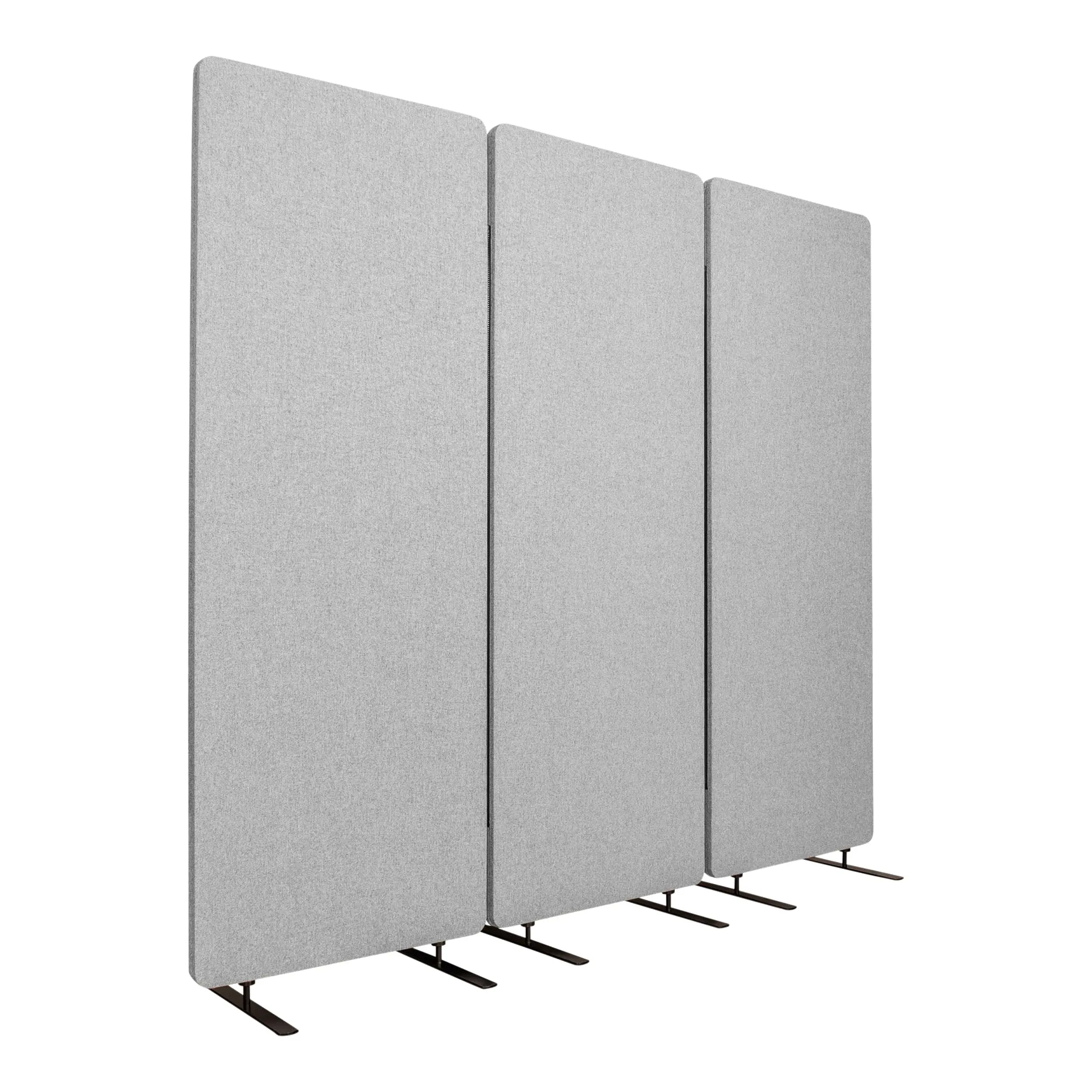 Office Divider Acoustic Stand Screen Soundproof Polyester PET Felt Felt Acoustic Movable Office Partition
