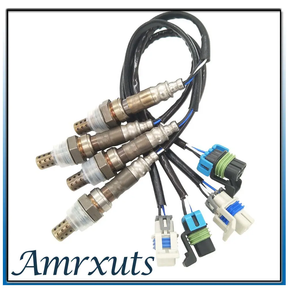

4Pcs Up&Downstream Oxygen Sensor For 2003-2006 Cadillac Escalade Hummer H2 6.0L