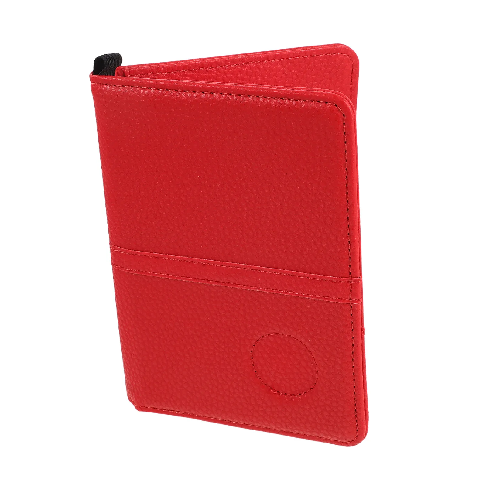 PU Golf Scorecard Holder Yardage Book Cover Compact Portable Scorecard Organizer Shell for Men Women Golf Tournament