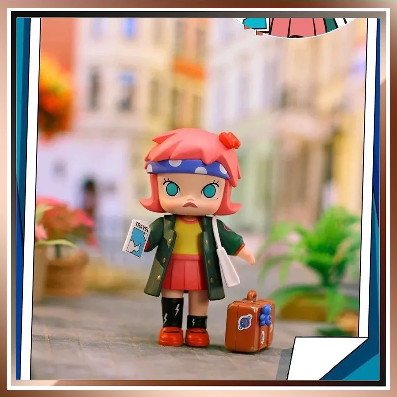 Molly Illusion Adventures Series Blind Box Kawaii Mystery Box Collection Office Desktop Room Decoration regali di compleanno di natale