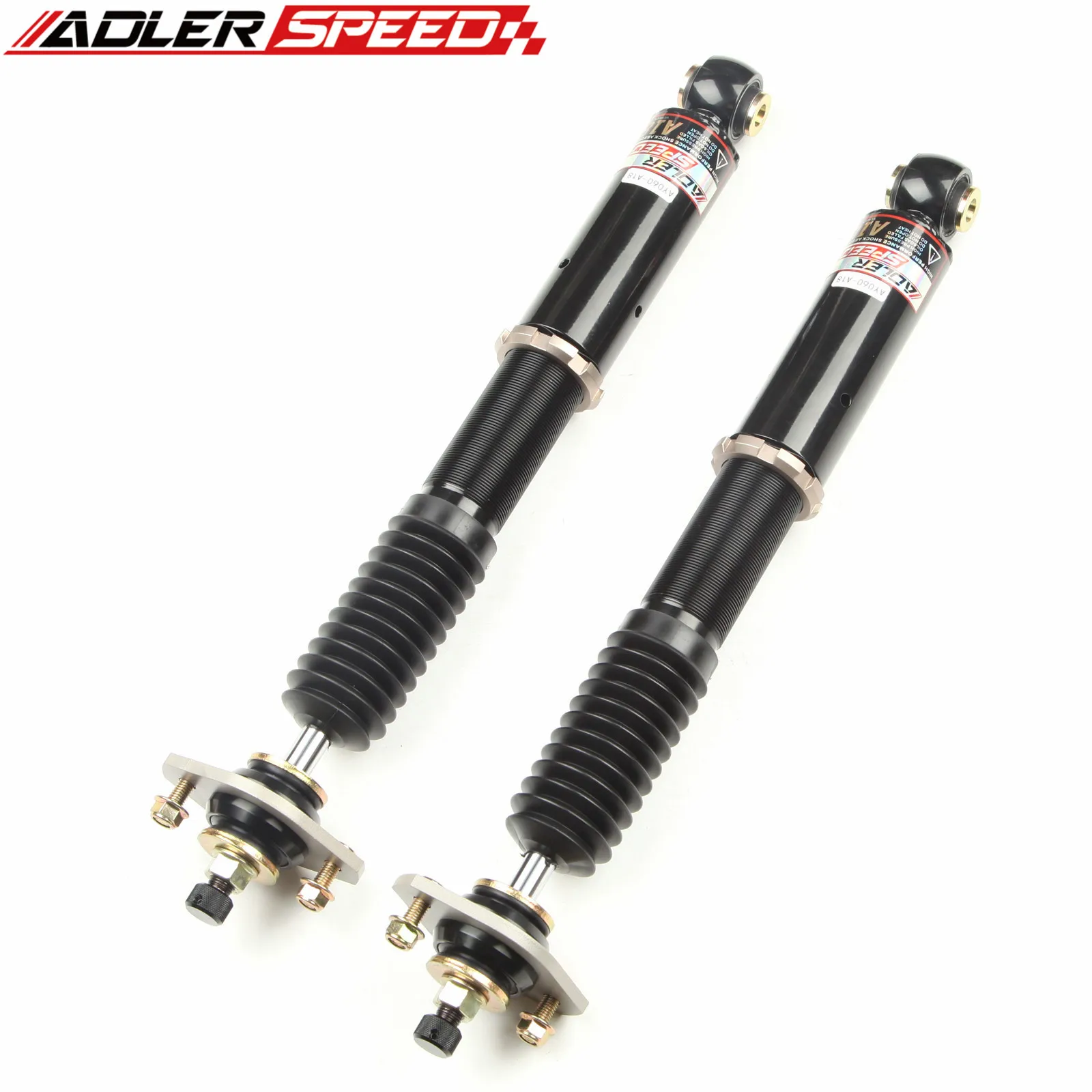 Kit coilovers ADLERSPEED per BMW E36 RWD 92-99 318 325 328 320 18 vie Adj. Ammortizzatori