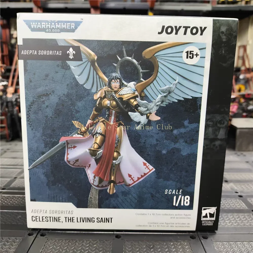 JOYTOY أصلي مصدر مظلم Warhammer 40K 1/18 Sisters Celestine Living Saint (مجموعة من 3) مجموعة ألعاب سلسلة الرسوم المتحركة #5