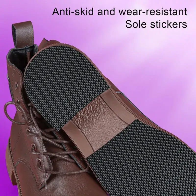 Sole Cuttable Anti Slip Sticker High Heels Anti Damage Patch Shoes Wear Resistant Self Adhesive Stickers Boots Protective Paster