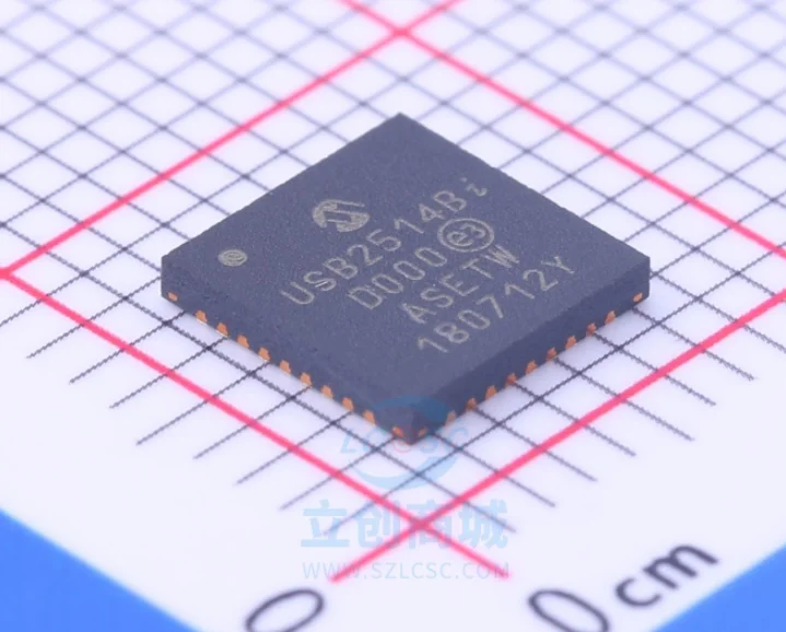 1 PCS/LOTE USB2514B-I/M2 USB2514B-I USB2514 USB2514BI SQFN-36 Baru dan Asli