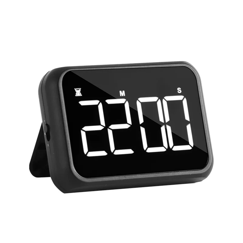 【Superdeals】Timer For Kids, Kitchen Timers, Digital Timer For Cooking, Magnetic Countdown Timer For Exercise, Study, Oven Black