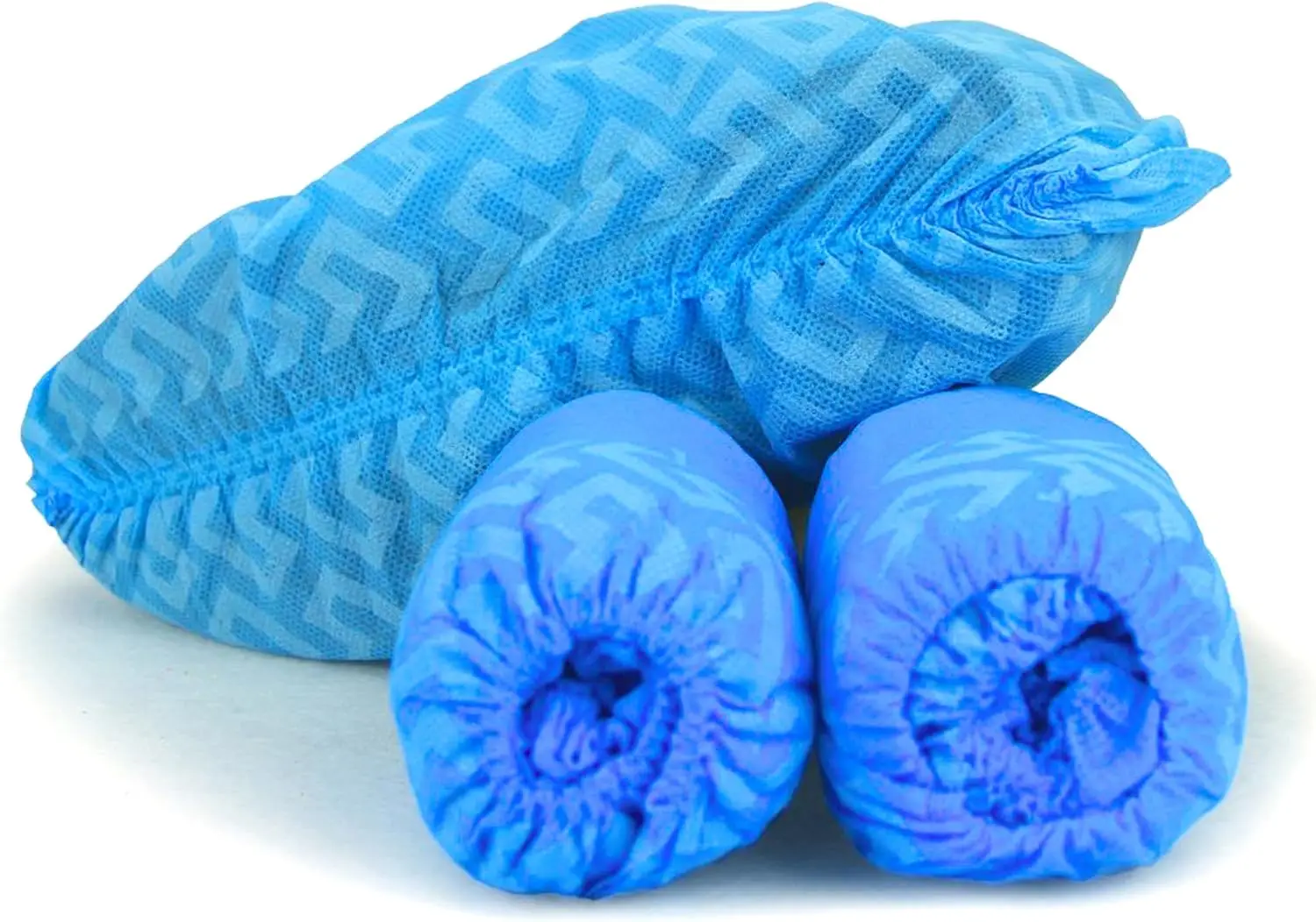 

Disposable Waterproof Shoe Covers Heavy Duty Slip Resistant Booties with Elastic Band Non-Skid Sole Reusable Pack of 100