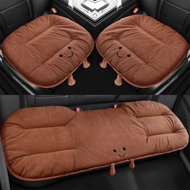 

Car seat covers, corduroy warm and soft seat cushions, and anti-slip seat protection pads are suitable for most car models