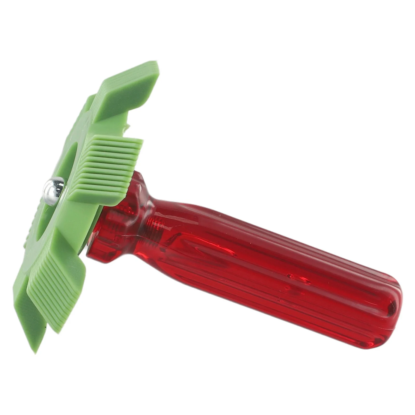 Green Plastic Air Conditioner Fin Repair Comb 8-15 FPI Cooler Condenser Straightener Tool For HVAC Maintenance And Cleaning