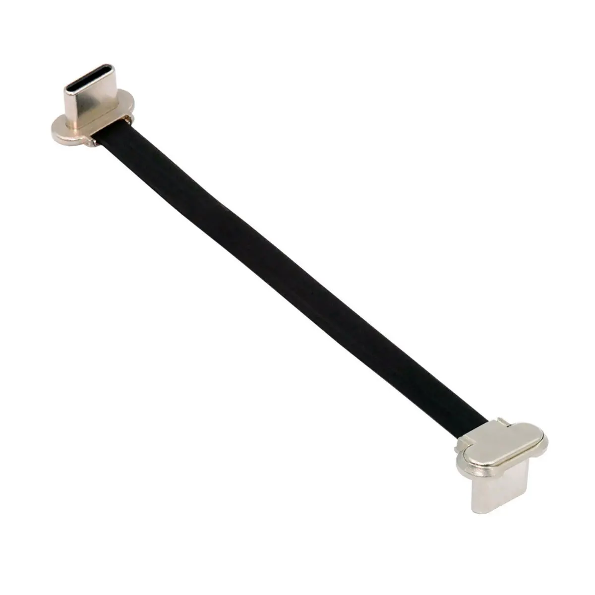 JCD USB C Type-C USB FPC Soft Flat Cable Male To Male Charging Cable Fast Charge Charging Wire Extention for Phone