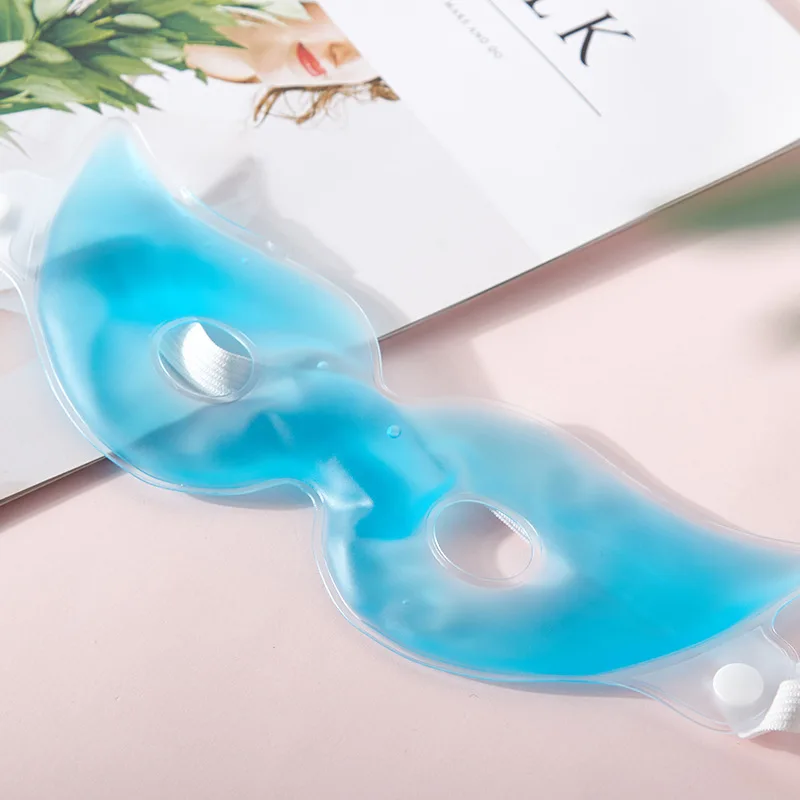 Cooling Ice Eye Mask Fatigue Relief Remove Dark Circles Cold Eye Mask Sleep Mask Cooling Eyes Care Relaxing Gel Eye Pad