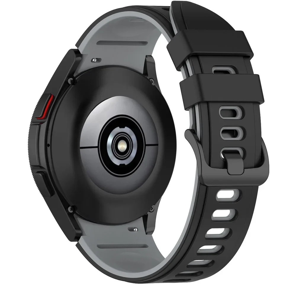 삼성 갤럭시 시계 4 용 실리콘 스트랩 클래식 42mm 46mm watch4 40mm 44mm 갤럭시 시계 5 프로 소프트 시계 밴드 스포츠 팔찌