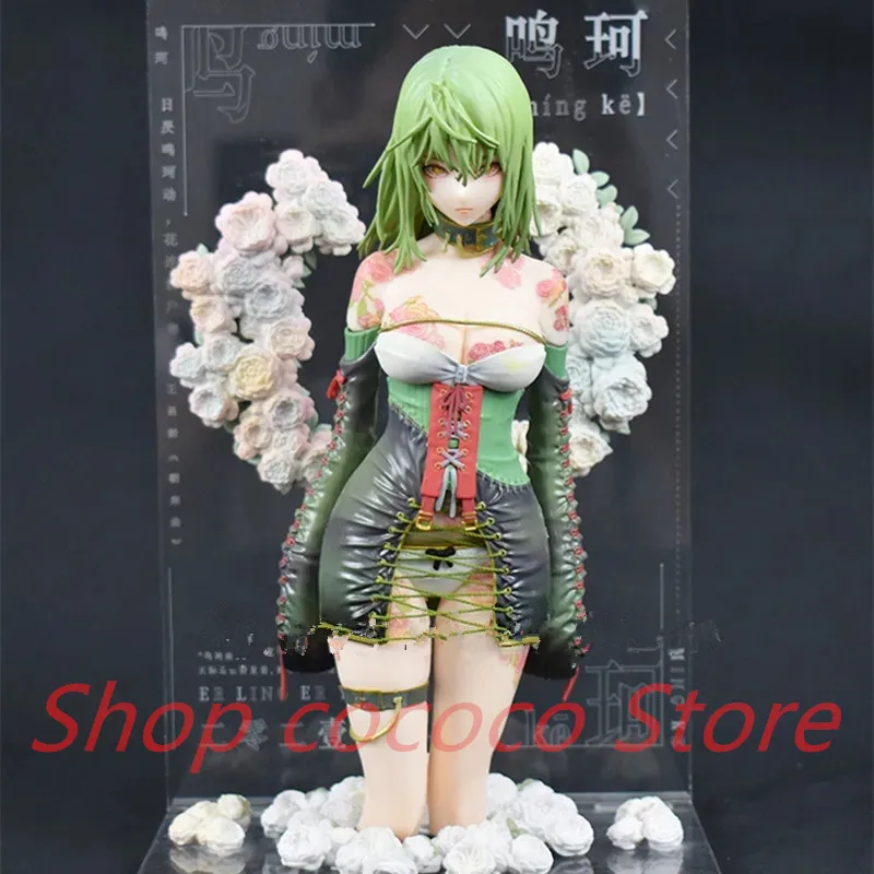 Illustration Revelation Yueji Mingke Anime Girl Figure Tuyi Collaboration Yueji Mingke Action Figure Collectible Model Toys