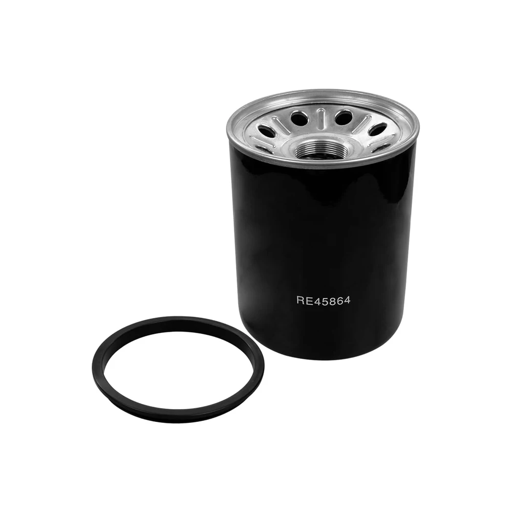 RE45864 Transmission Hydraulic Oil Filter Compatible with John Deere Tractor 3025D 3035D 3043D 5038D Skid Steer, Loader, Crawler