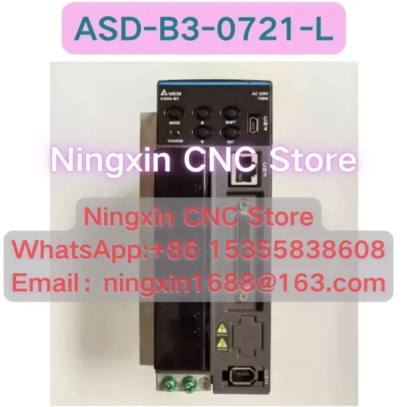 Used ASD-B3-0721-L Servo Drive Functional test OK Fast delivery