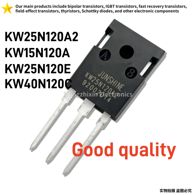 10PCS Good quality KW25N120A2 KW15N120A KW25N120E KW40N120C TO-247 Welding machine IGBT power tube