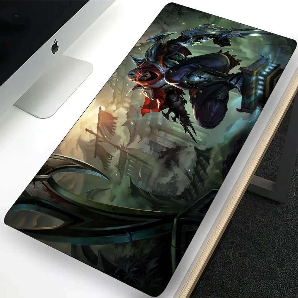 League of Legends Zed Large Gaming Mouse Pad Computer Mousepad PC Gamer Laptop Mouse Mat Office Mausepad Keyboard Mat Desk Pad