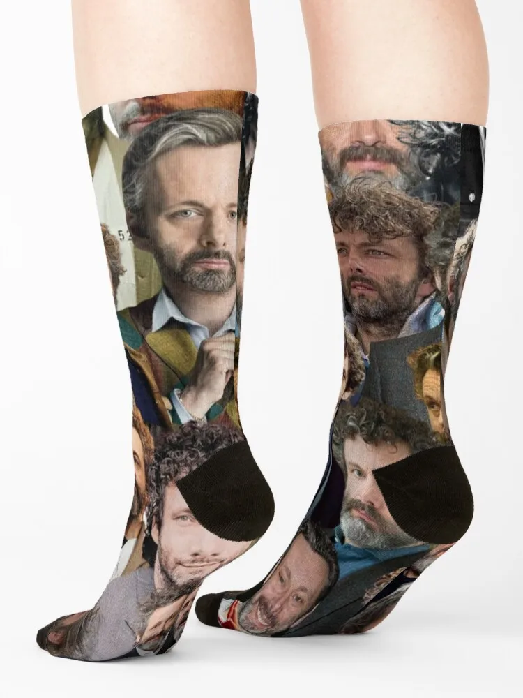 michael sheen photo collage Socks set sports and leisure Toe sports warm winter Women Socks Men's