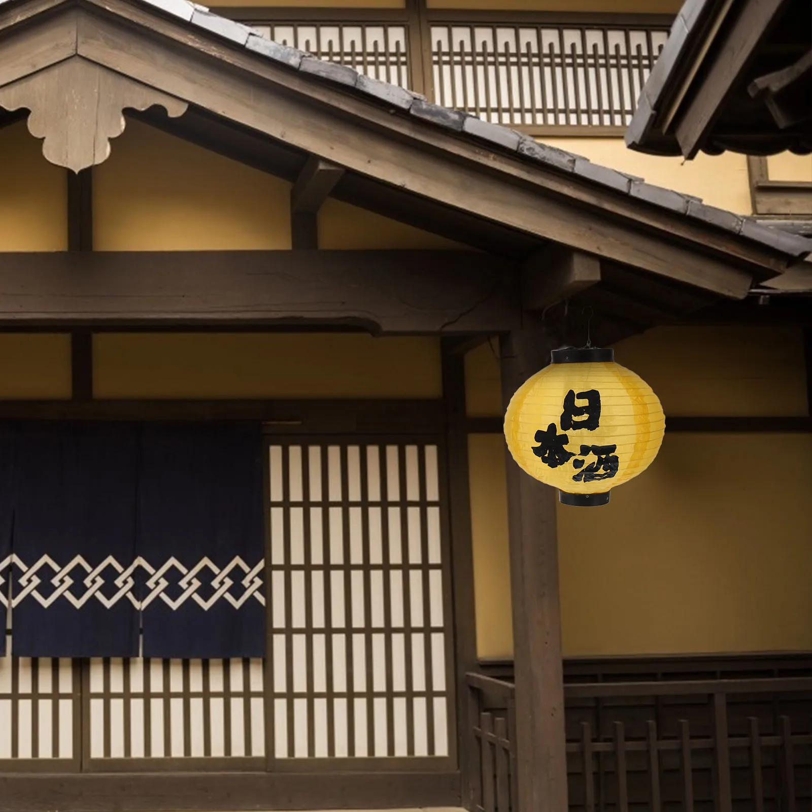 1 stuks waterdichte Japanse stijl stoffen lantaarn hangende lantaarn perfect voor sushi restaurant thuis feestelijke decoratie versiering