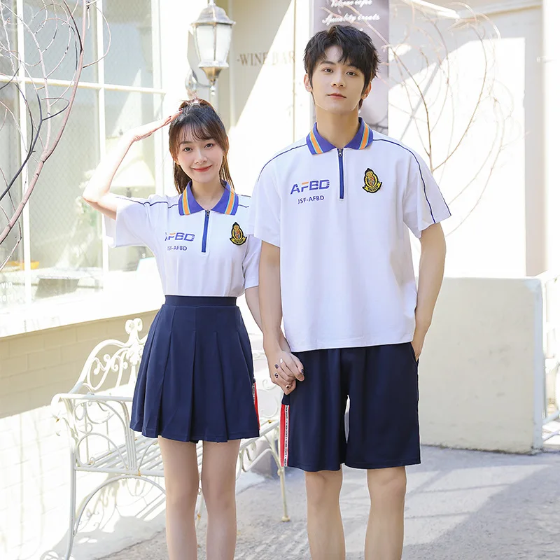 Uniformes escolares de guardería C113, ropa para niños, traje deportivo de salida de primavera, clase de graduación