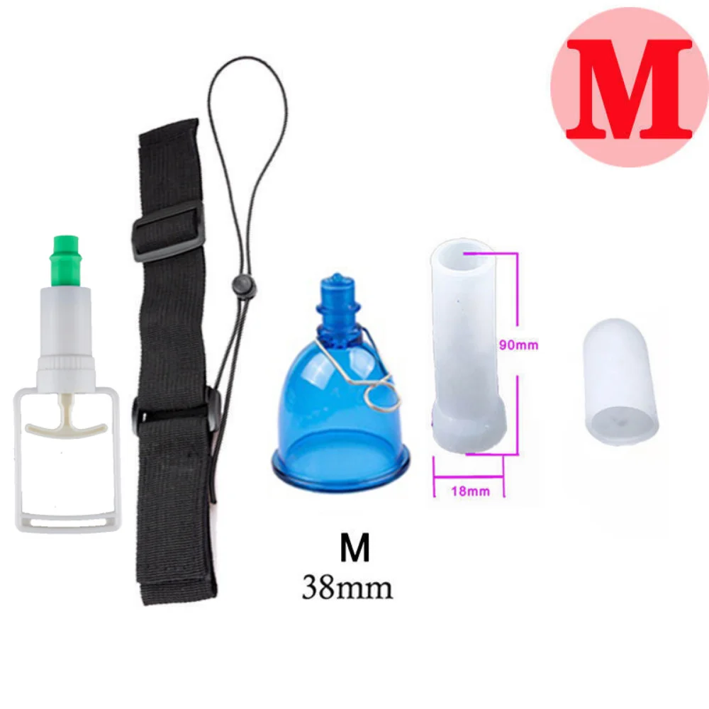 Male Penis Extender Physical Stretch Tie Leg Device Enlarger Set Men Accessories Sleeve Cup Replacement For Cock Stretcher Kit