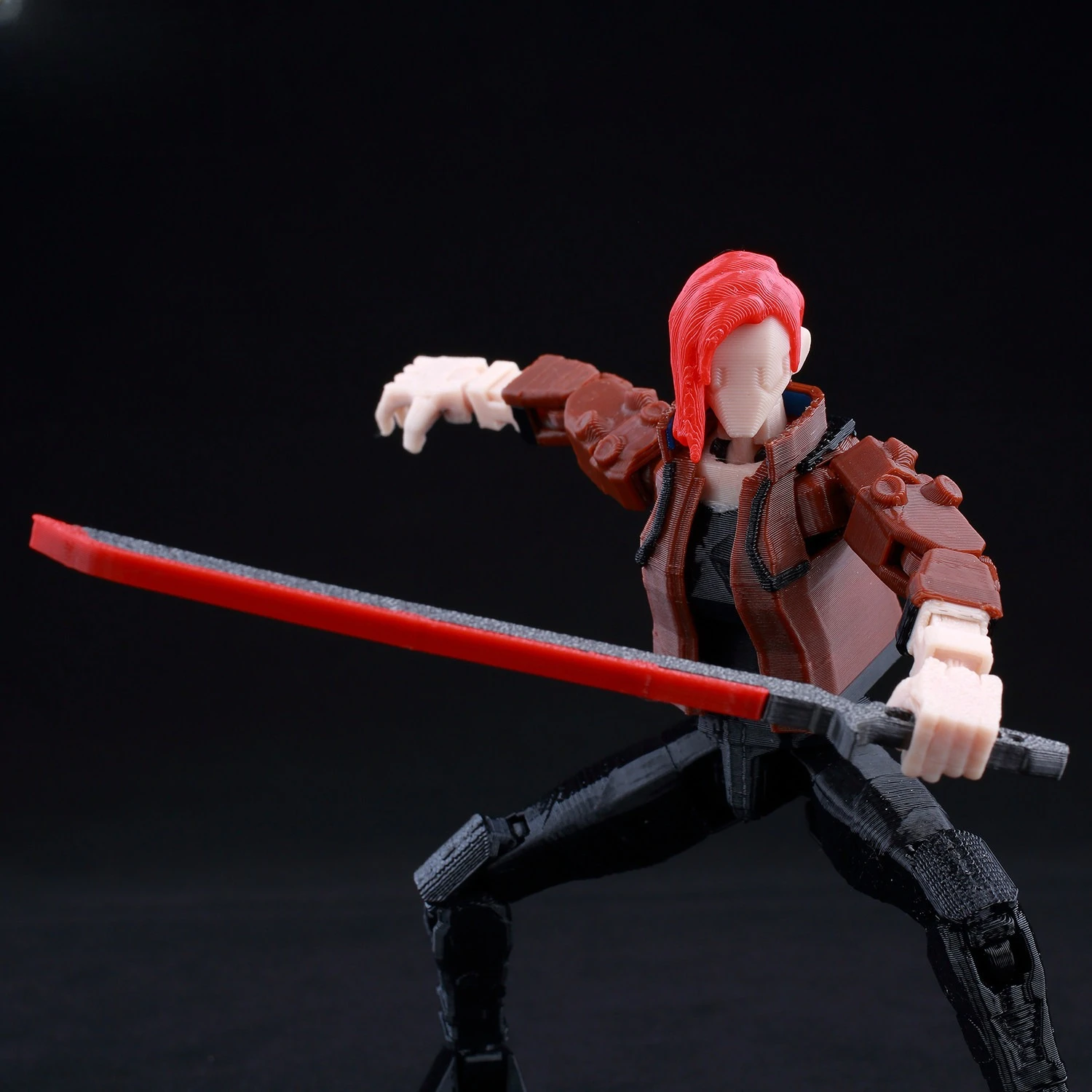 Anime Cyberpunk 2077 Valerie 3 - 3D Printing Action Figure 评论和价格