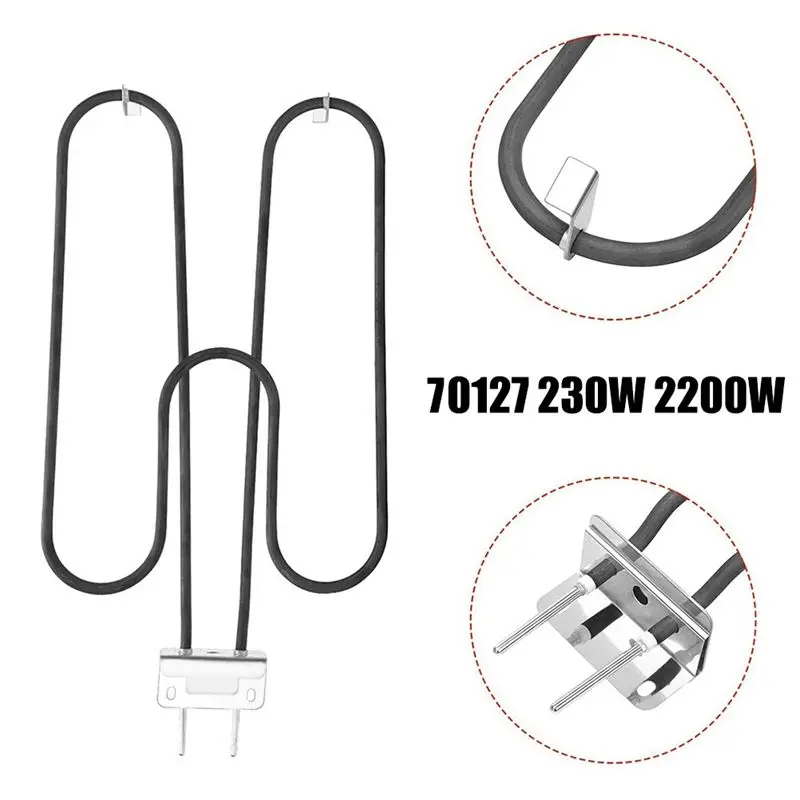 Special Offer~70127 BBQ Grill Heating Elements For Q240 Q2400 Grills, 55020001 Grills Replacement Spare Parts 230V 2200W