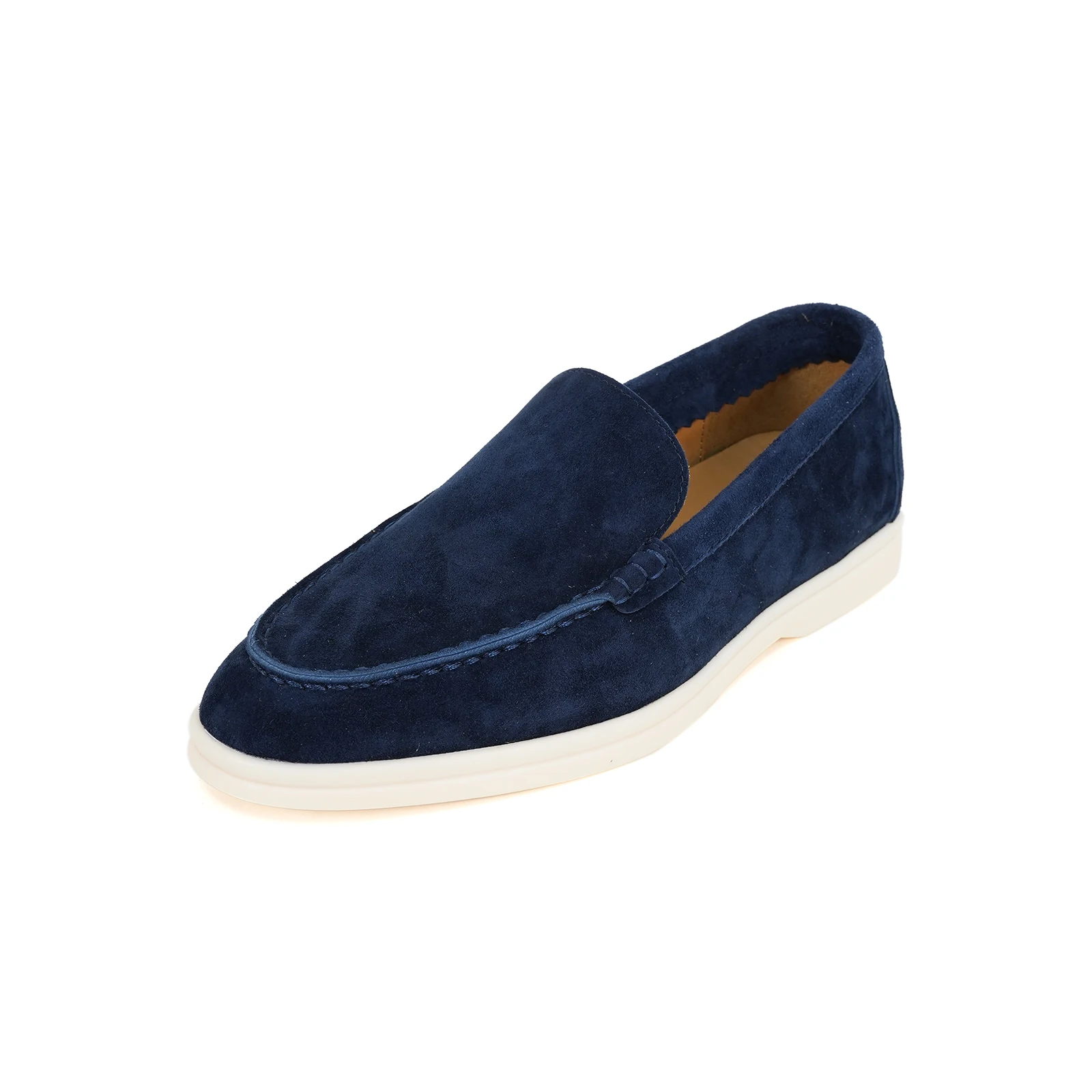 Lente En Herfst Hete Dames Le Fu Schoenen Klassieke Ronde Hoofd Ondiepe Mond Echt Lederen Damesschoenen Retro Dagelijkse Schoenen