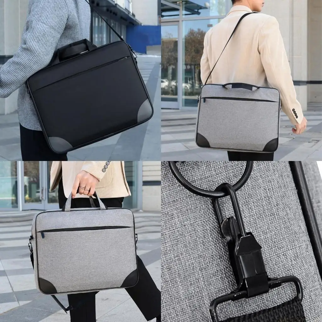 

X90D Удобная сумка для ноутбука 15,6 дюйма, большая вместительная сумка через плечо, сумка для ноутбука, чехол для путешествий,