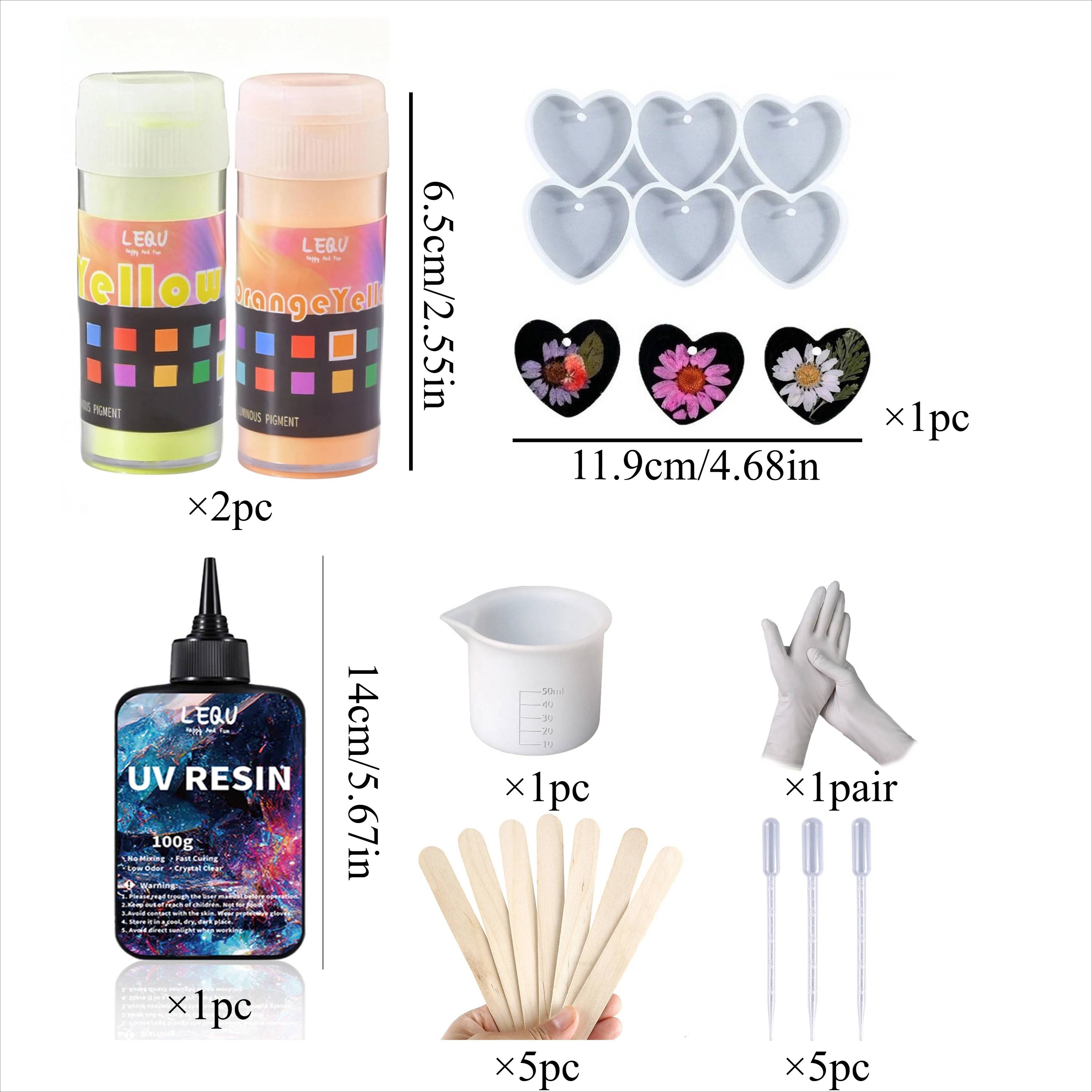 12color glow-in-the-dark resin pigment powders, fluorescent mica powders,absorbing dye epoxy resin castings，jewelry, coasters,