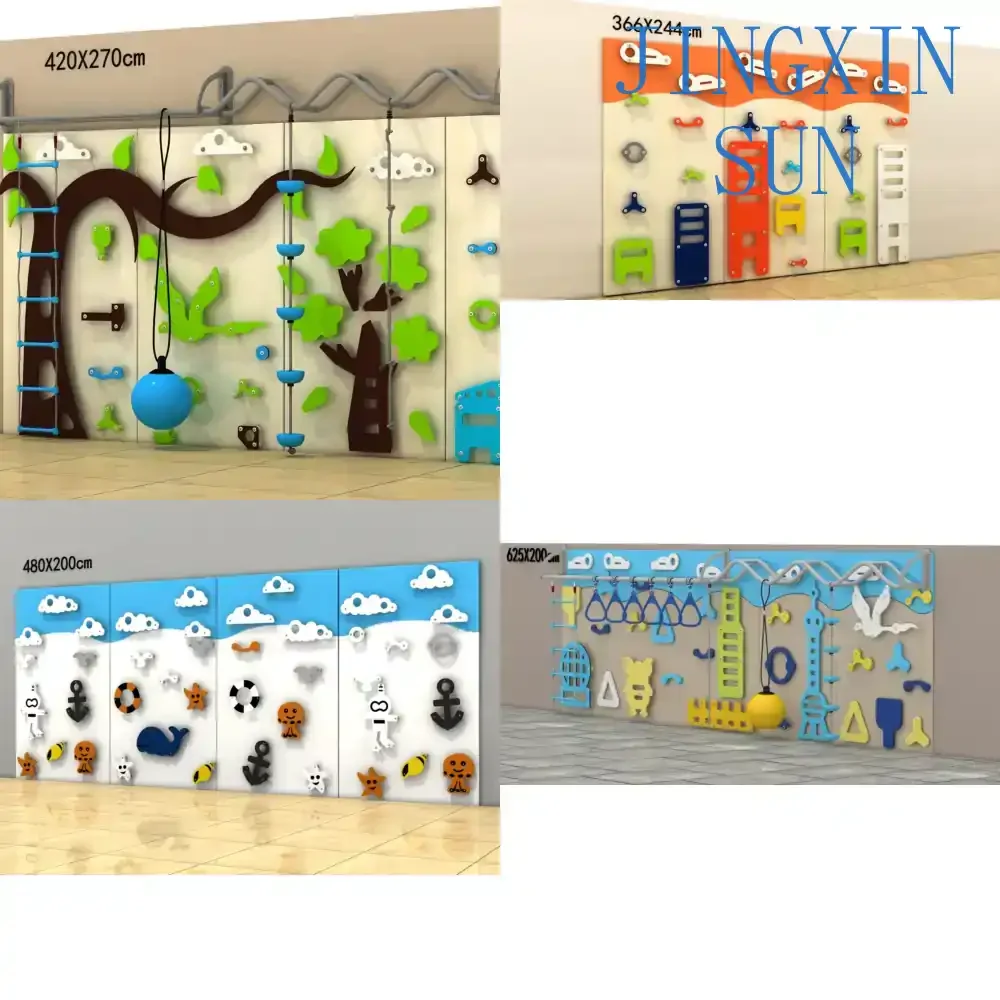 Kids Climbing Wall for Home Use Play Area for Fun and Physical Activity for Children Toddlers Preschoolers Indoor Outdoor