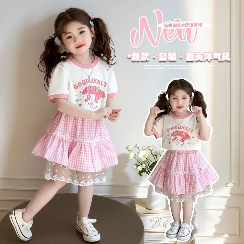Girly Heart My Melody аниме Kawaii Sanrio Ins модное короткое