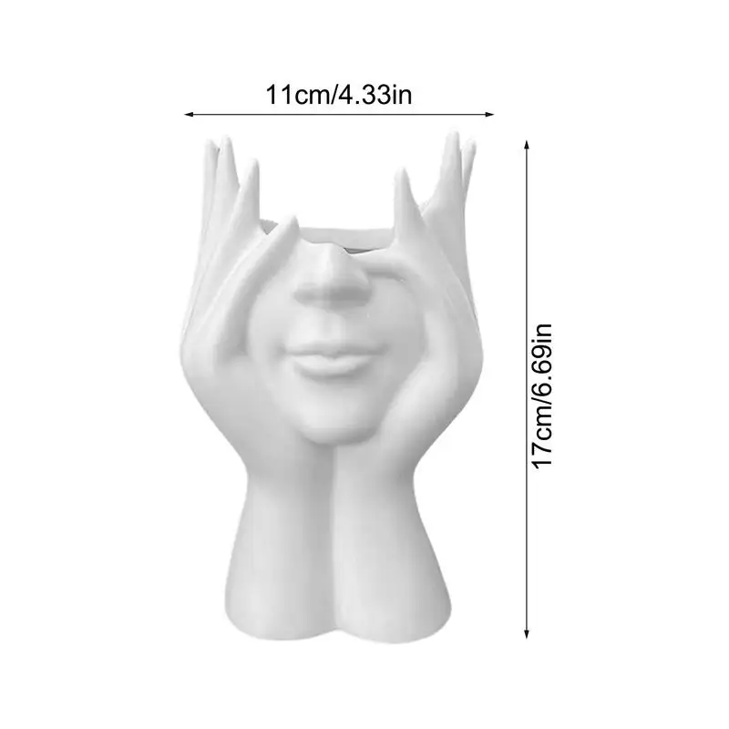 แปรงแต่งหน้าผู้ถือแต่งหน้าสําหรับแปรง Face Hand Design Bohemian Modern Elegant Station สําหรับห้องน้ํา Dorm