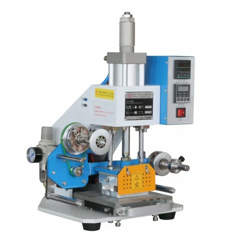 

Hot Sale Pneumatic Bronzing Machine Stamping Machine Indentation Business Card Pneumatic Stamper Ironing ZY-819B