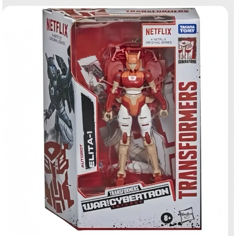 In Stock Hasbro Transformers Siege Series Toys Limited Netflix D-level Enhanced Female Autobot Alita Hobby Collection Gift