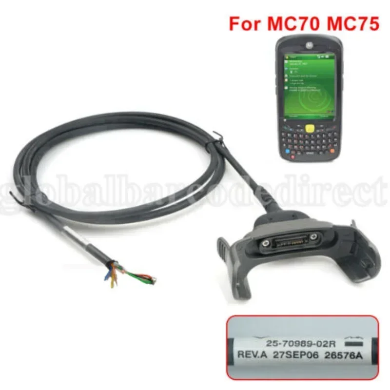 RS232 Charging Cable for Symbol MC75A MC75A0 MC75A0-H MC75A6 MC75A8 MC7506 MC7596 MC7598,25-102776-02R