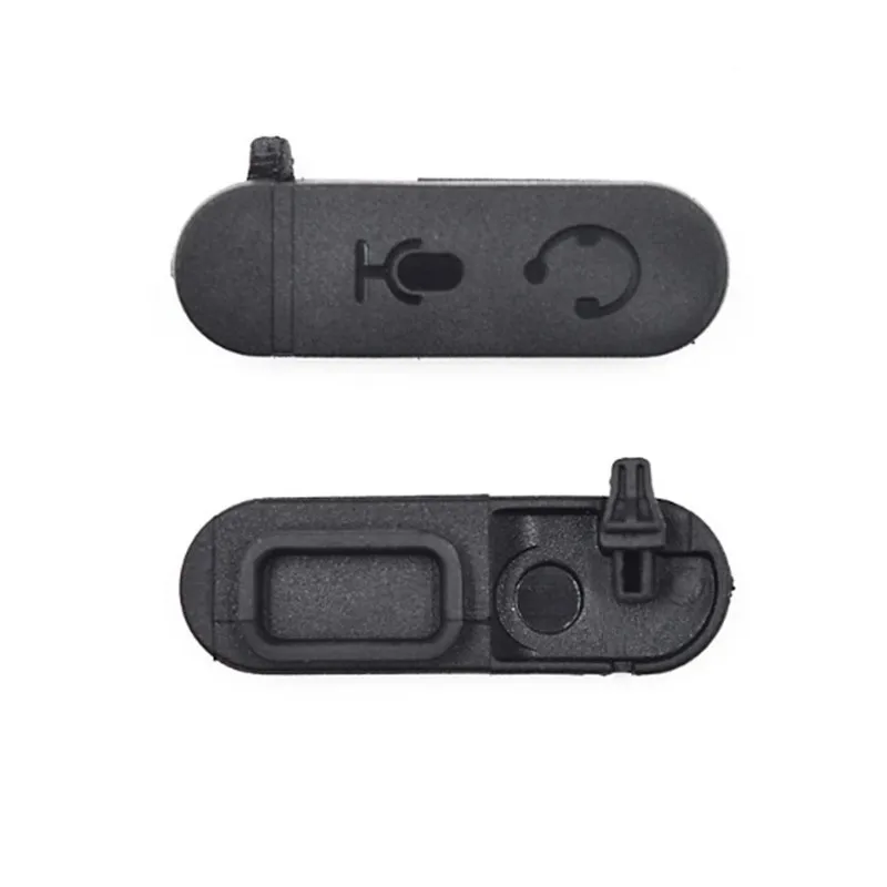 10pcs/Lot Walkie Talkie Headset Dust Side Cover for Motorola XiR P3688 CP200D DEP450 DP1400 Portable Radio Accessories