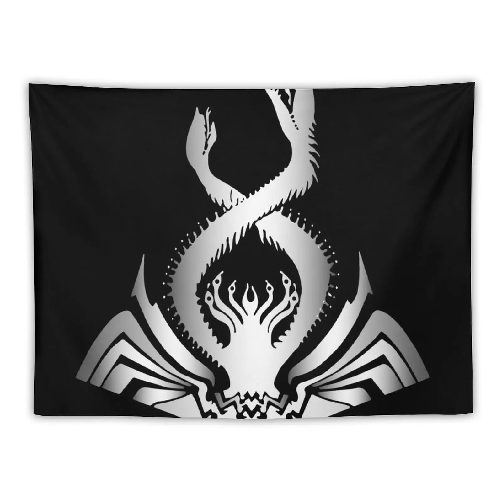 

Thrawn's Chimaera Logo SILVER Tapestry Decoration For Home Room Decorator Home Decorating Bedroom Deco Tapestry