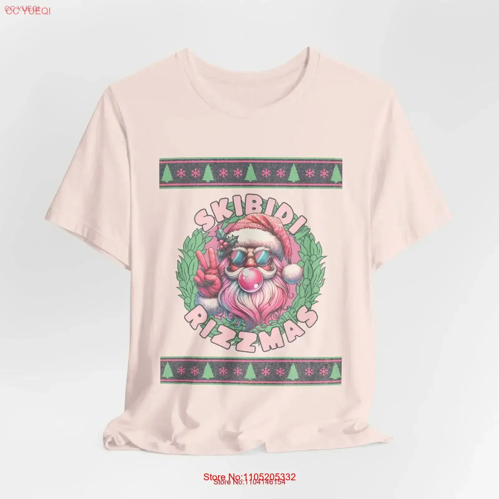 Skibidi Rizzmas shirt Rizz the Season T Holiday Funny Xmas Christmas Santa Claus Sweater vintage Washed Comfortable Casual