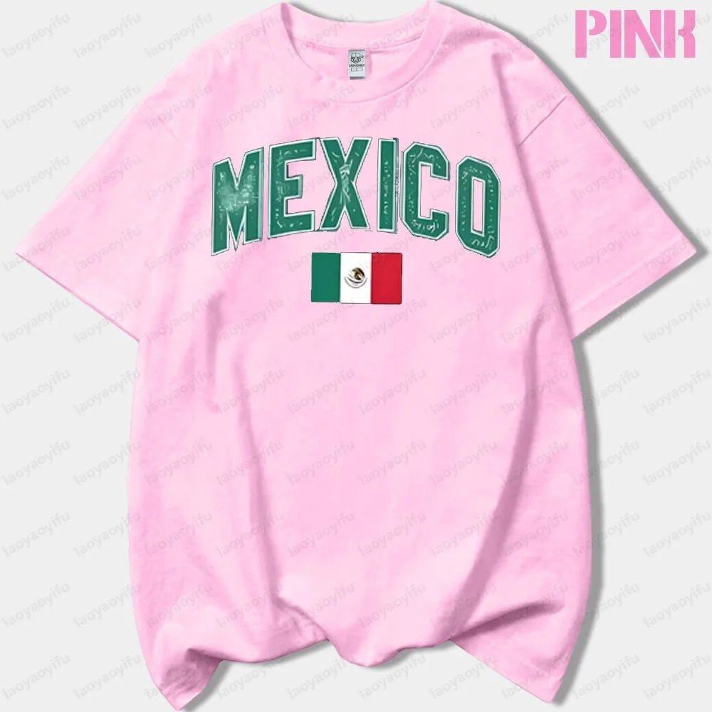 Mexican Independence Day Woman Graphic T Shirts Viva Mexico Man Summer High Quality Cotton Tshirt Fashion Casual Outdoors Tops