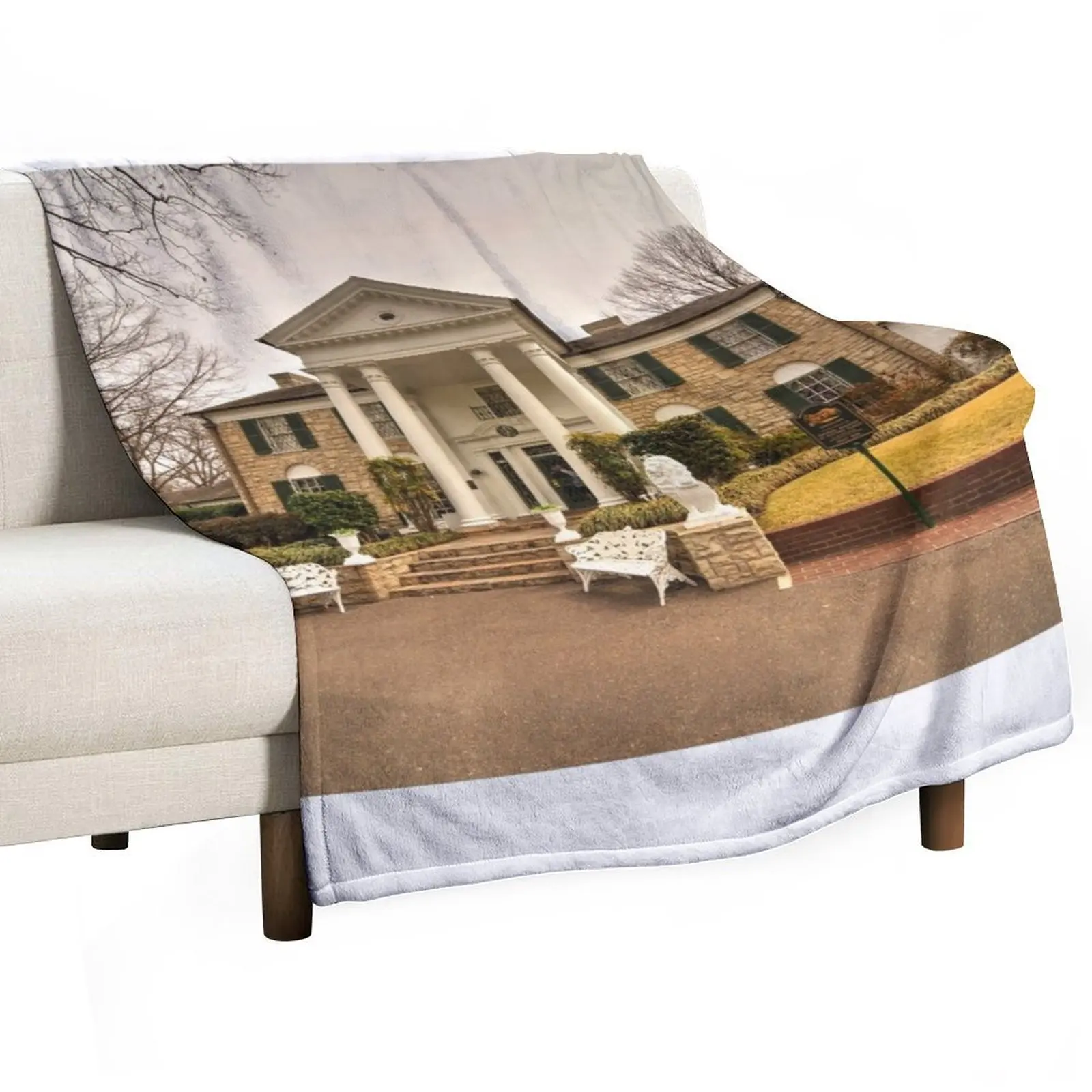

Graceland Throw Blanket Blankets For Bed anime Summer Bed covers Blankets